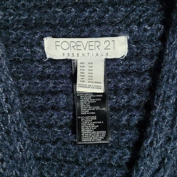 XS | Forever 21 | Draped Knit Cardigan - Picture 4 of 4